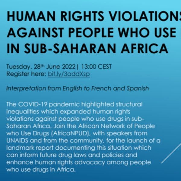 Human rights violations against people who use drugs in Sub-Saharan Africa