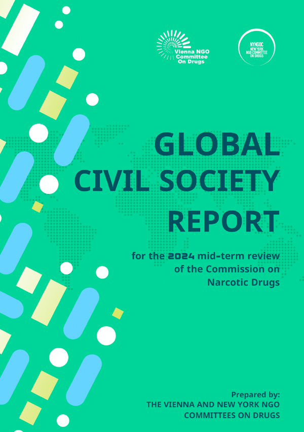 Rapport de la société civile mondiale pour l'examen à mi-parcours de la Commission des stupéfiants en 2024